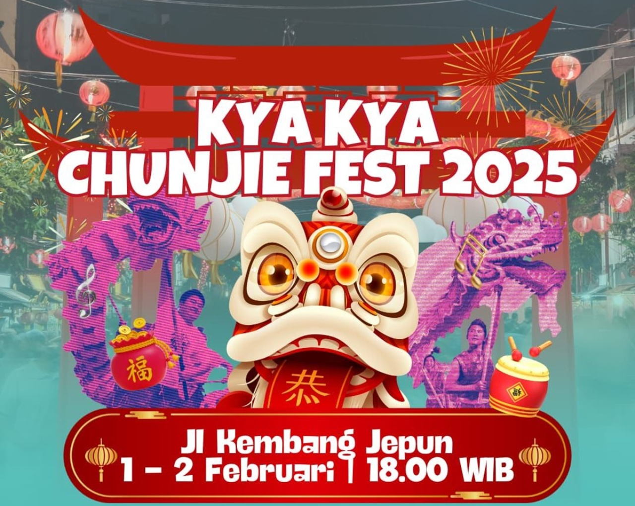 Pemkot Surabaya Gelar Kya-Kya Chunjie Fest 2025