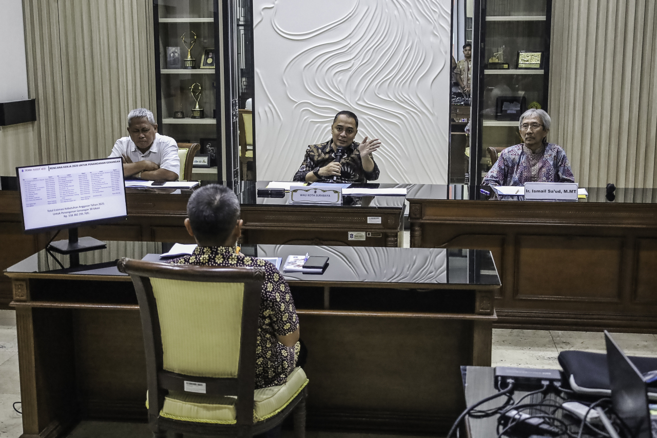 Wali Kota Surabaya Eri Cahyadi