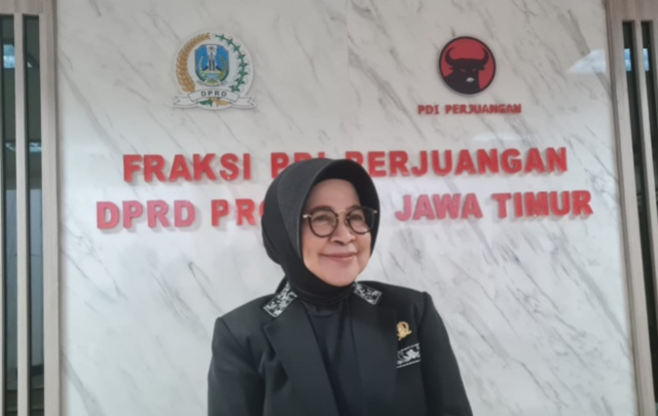 Ketua Fraksi PDI Perjuangan DPRD Jawa Timur, Wara Sundari Renny Pramana