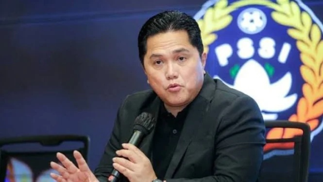 Ketua Umum PSSI Erick Thohir