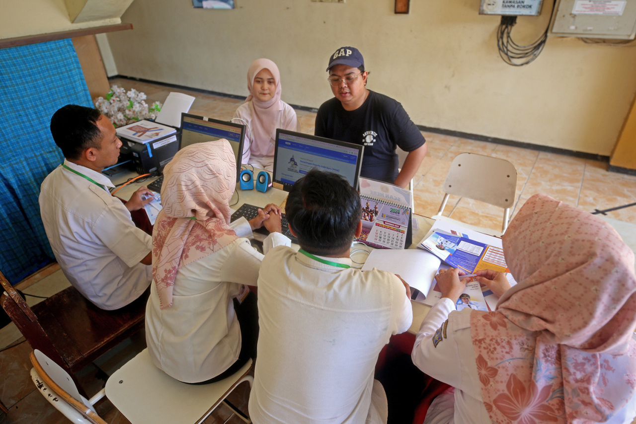 Posko Seleksi Penerimaan Murid Baru (SPMB) tahun ajaran 2025/2026