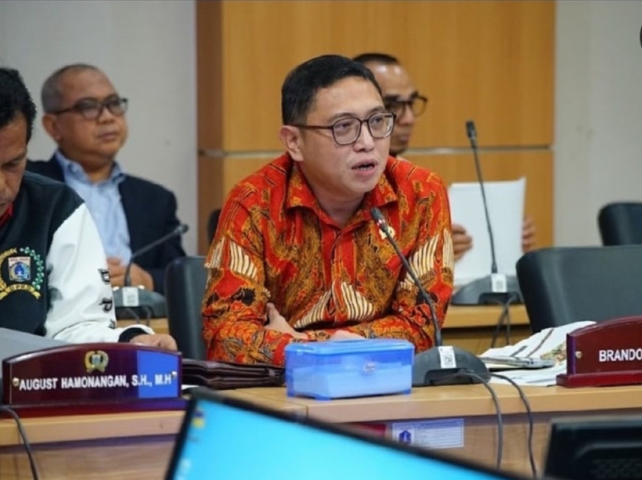 Anggota Komisi C DPRD Jakarta Brando Susanto