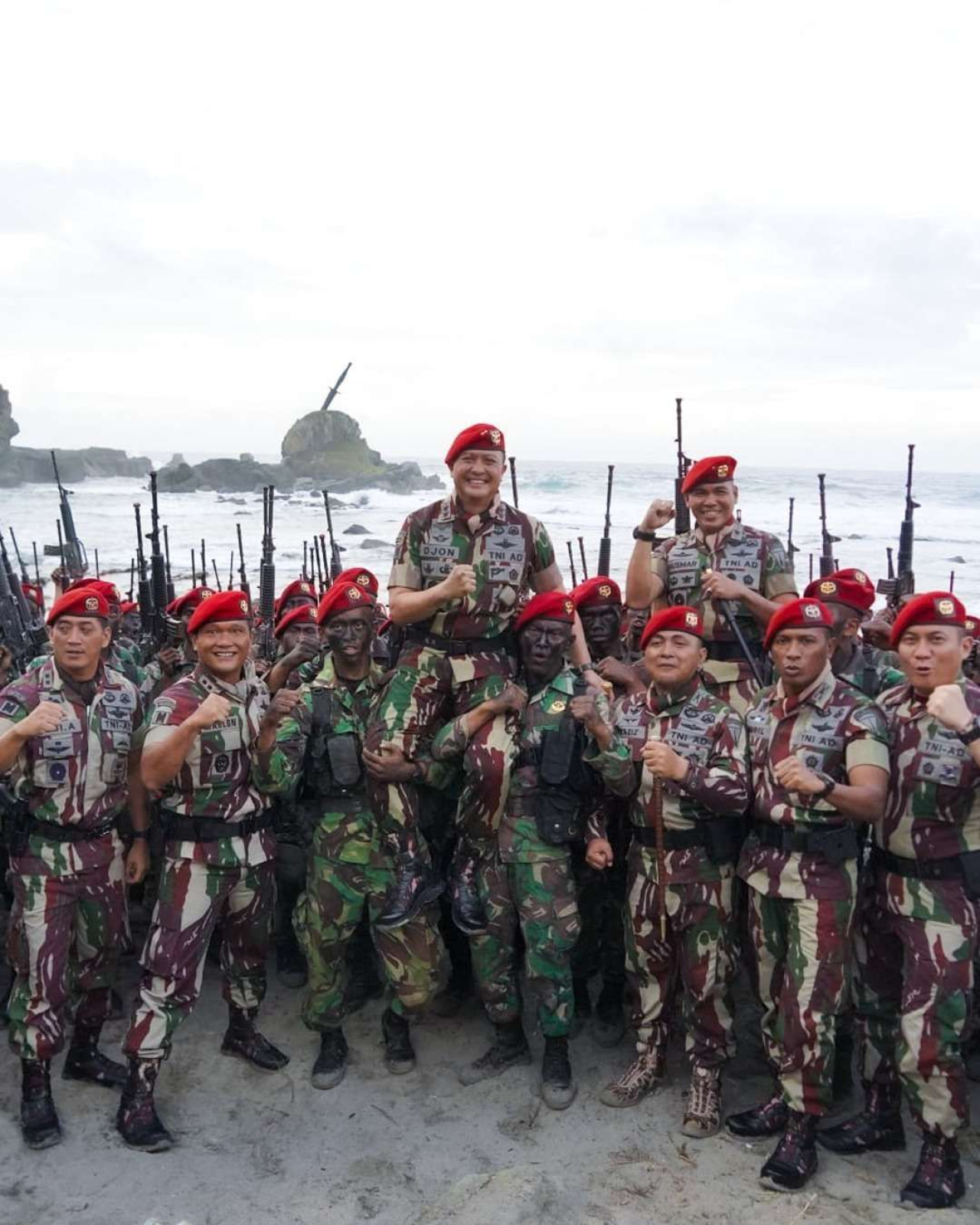 Danjen Kopassus Mayjen TNI Djon Afria