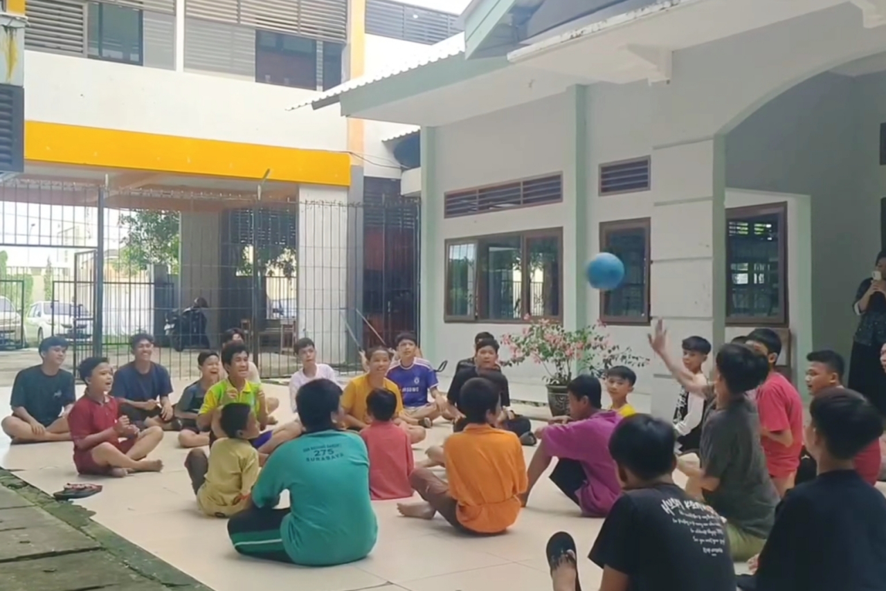 Kegiatan positif di Kampung Anak Negeri Surabaya