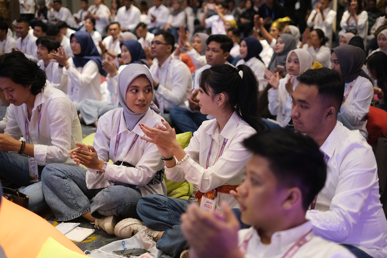 Pemkot Surabaya menggelar Youth City Changers (YCC) 2025 di Hotel Santika, Surabaya, Selasa (6/5/2025)