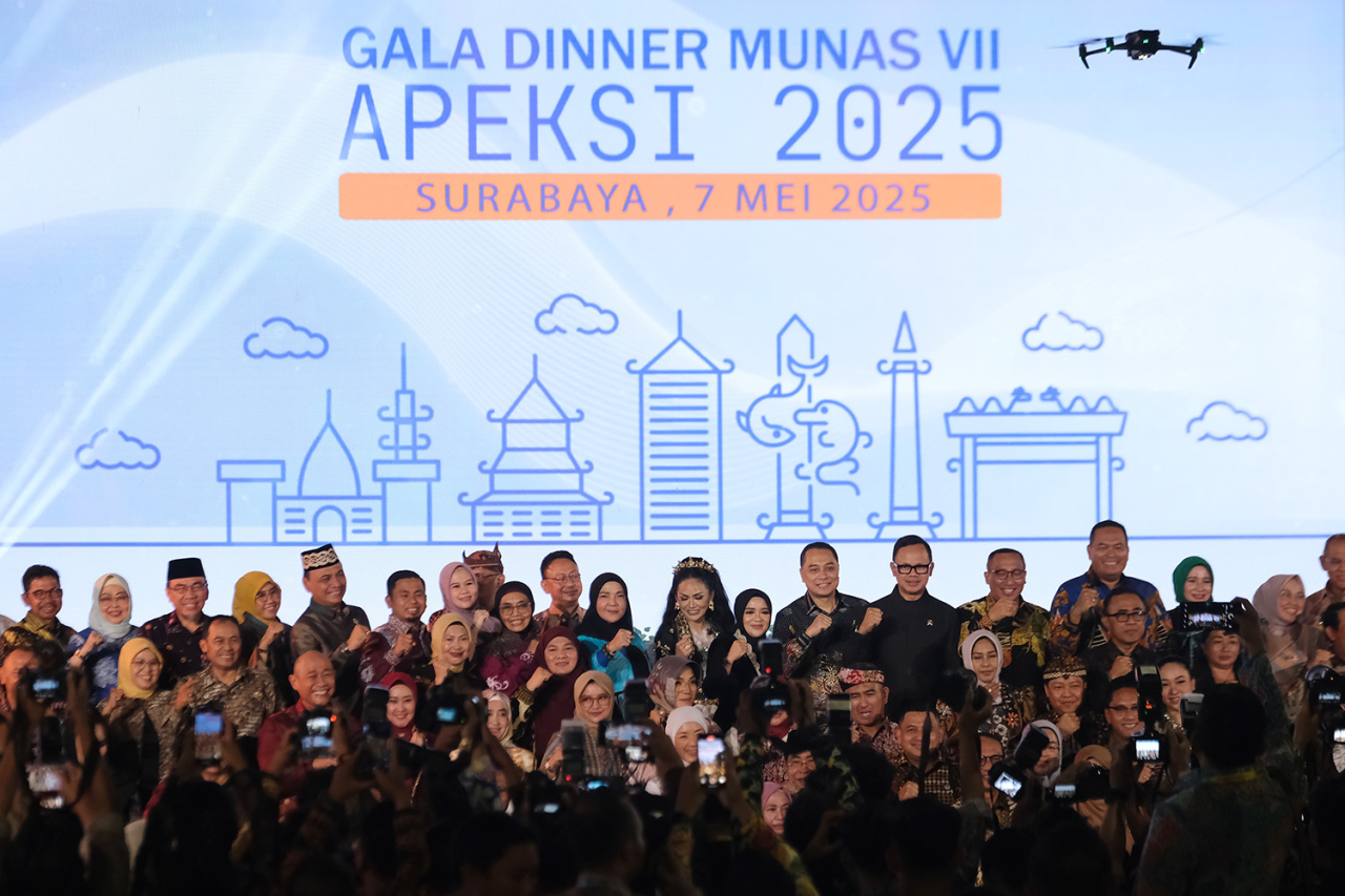 Gala Dinner Munas APEKSI VII di Surabaya