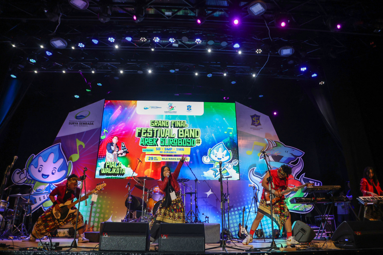 Festival Band Arek Suroboyo di Balai Pemuda Surabaya