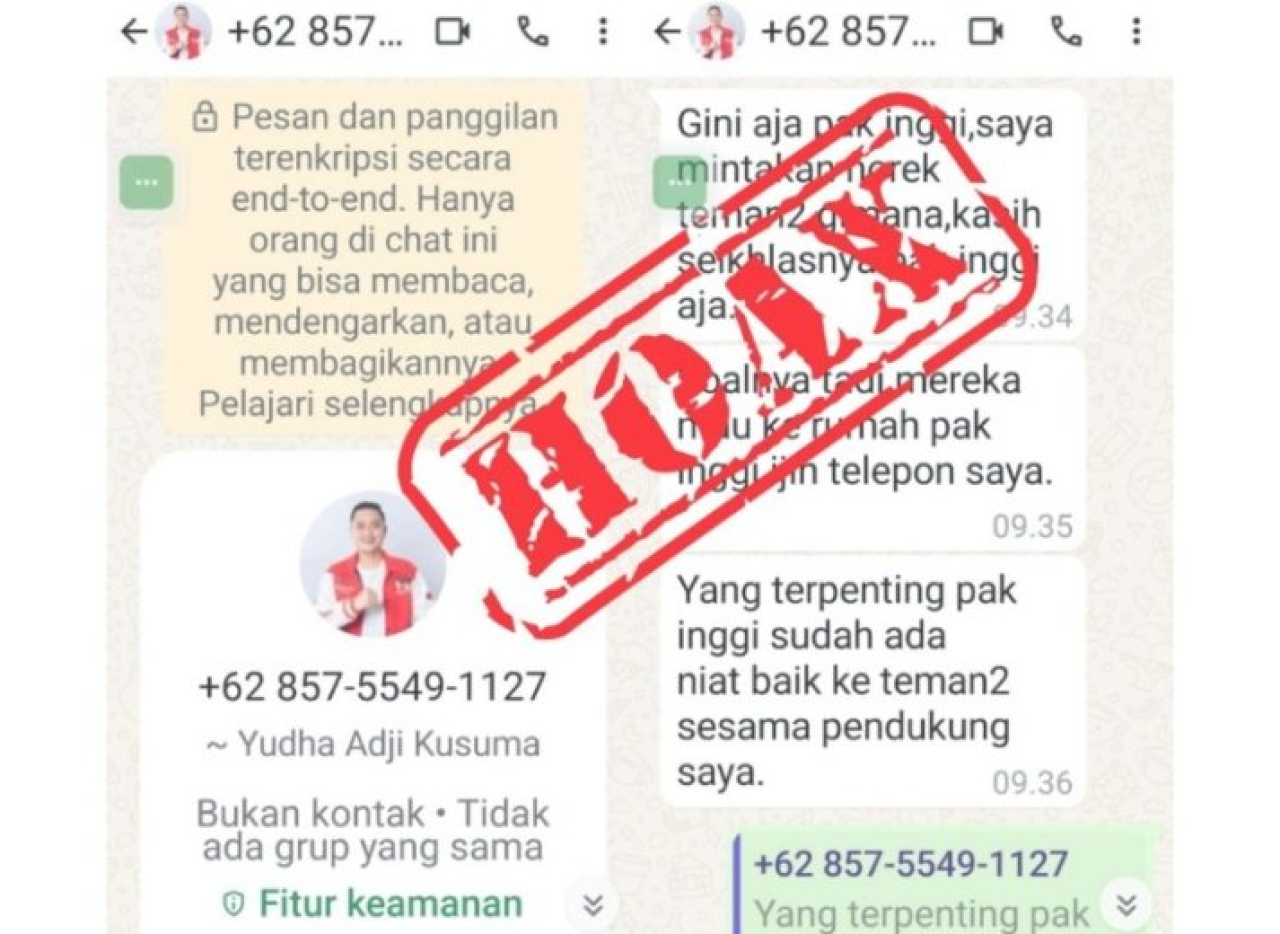 Beredar Nomor WA Mengaku Wabup Lumajang