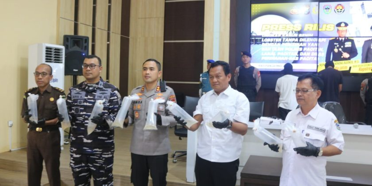 Polres Pacitan menggagalkan upaya penyelundupan 27.650 ekor benih bening lobster (benur) ilegal