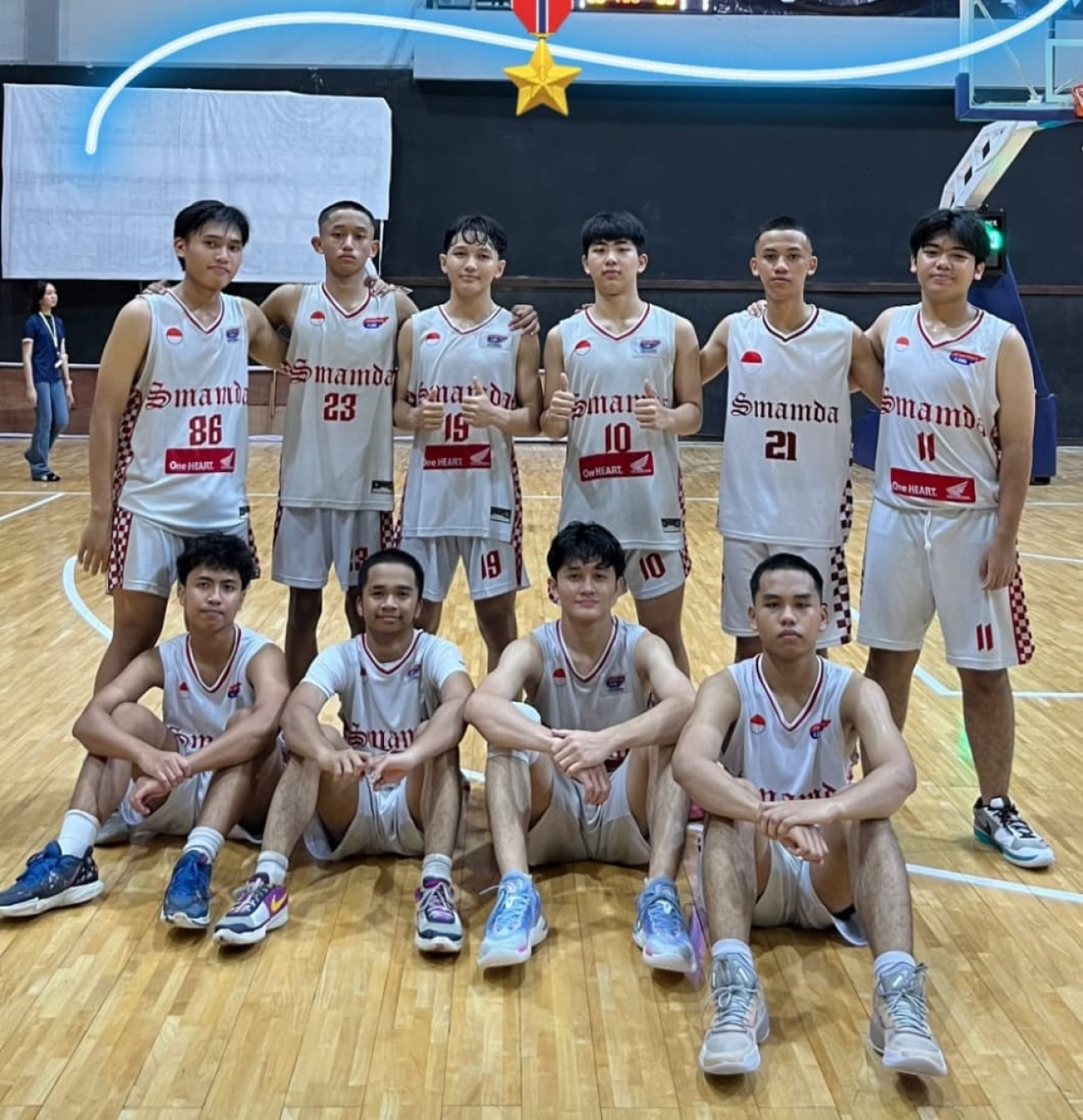 Tim Basket SMAMDA Surabaya