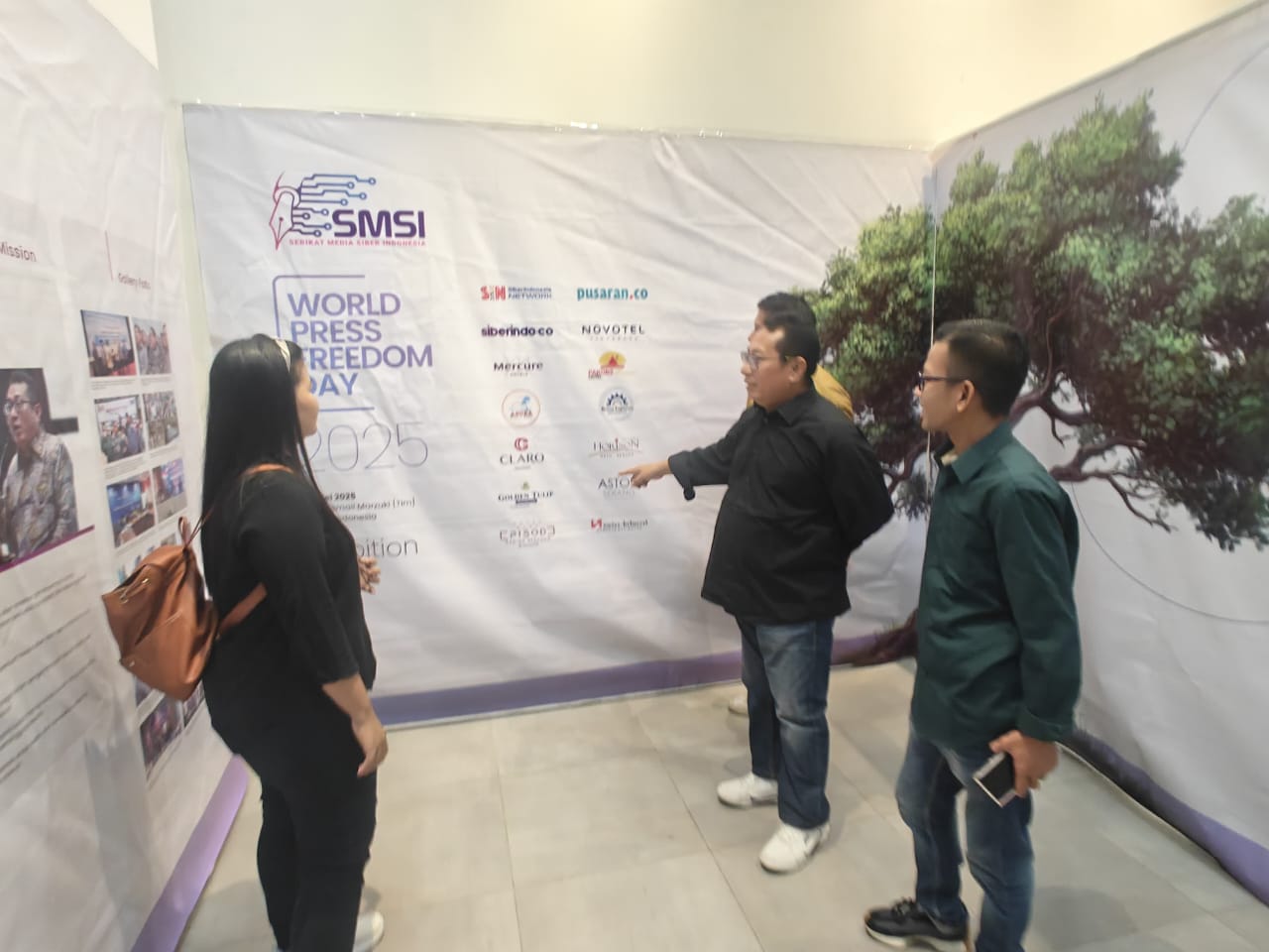 SMSI berpartisipasi dalam rangkaian kegiatan peringatan World Press Freedom Day 2025 di Taman Ismail Marzuki (TIM), Jakarta