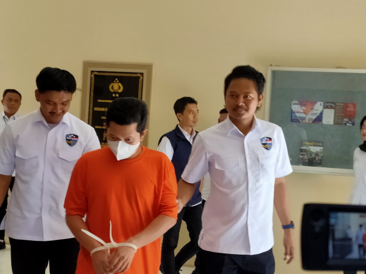 Tersangka diamankan ke Polda Jatim