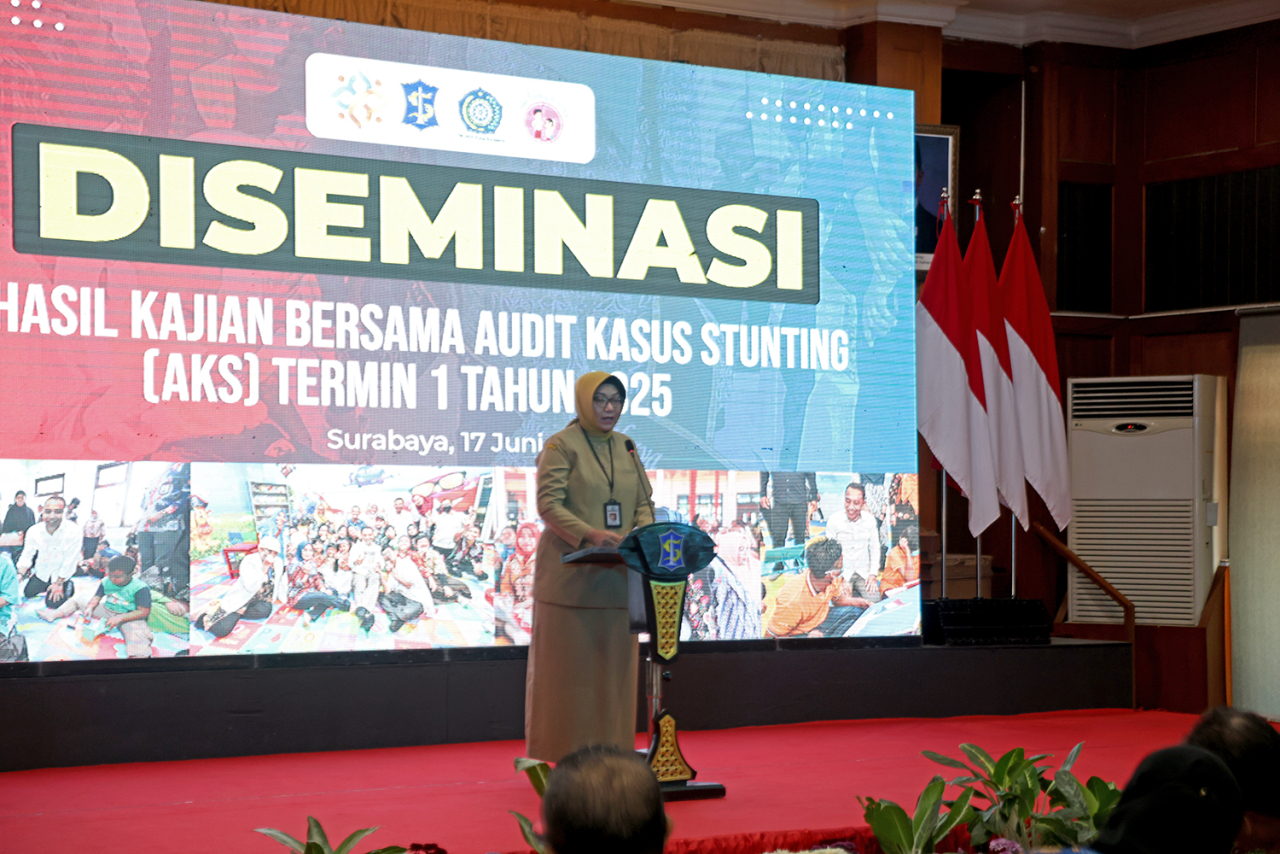Pemkot Surabaya dan BKKBN menggelar diseminasi hasil kajian bersama audit kasus stunting