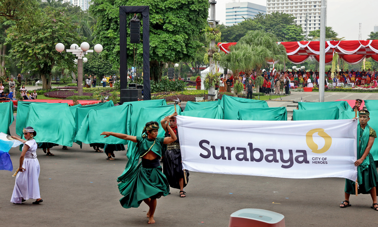 Peluncuran Logo Baru "Surabaya City of Heroes"
