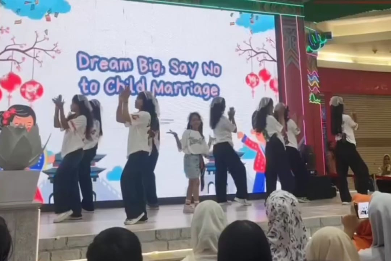 sosialisasi Pencegahan dan Penanganan Perkawinan Anak (PPA Award) di Royal Plaza Surabaya, Rabu (11/6/2025).