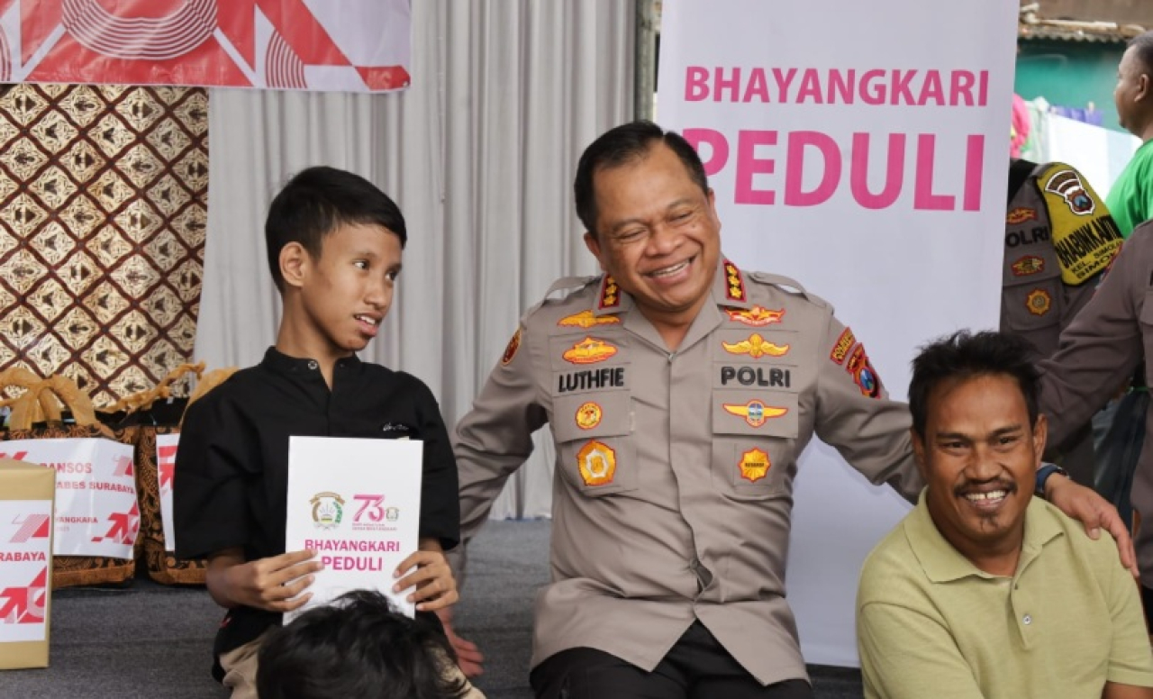 Kapolrestabes Surabaya Kombes Pol Lutfi Sulistiawan