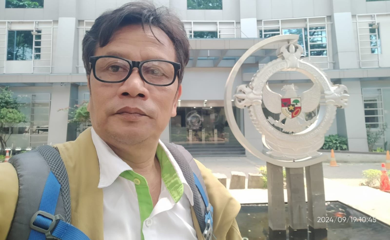 Ketua Kelompok Diskusi Anti 86 (Kodat86) Cak Ta'in Komari