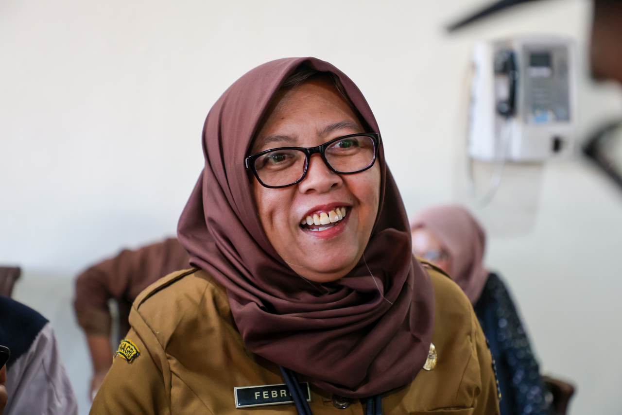 Kepala Dinas Koperasi Usaha Kecil dan Menengah serta Perdagangan (Dinkopdag) Kota Surabaya, Febrina Kusumawati