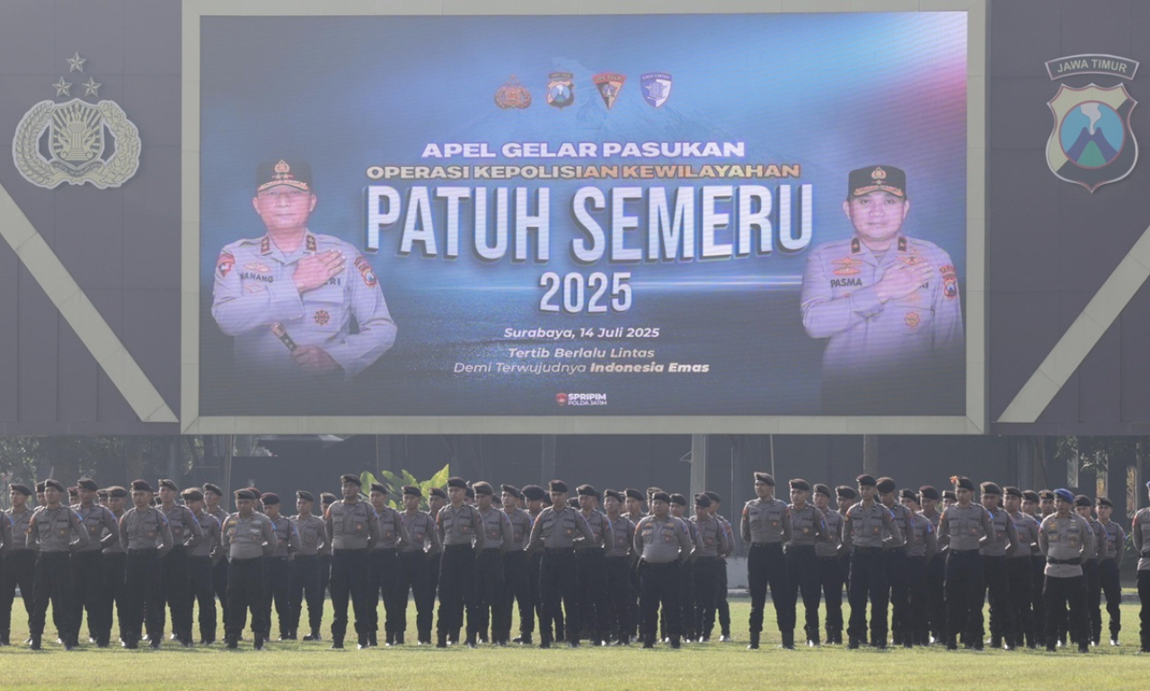 Operasi Patuh Semeru 2025 digelar Polda Jatim