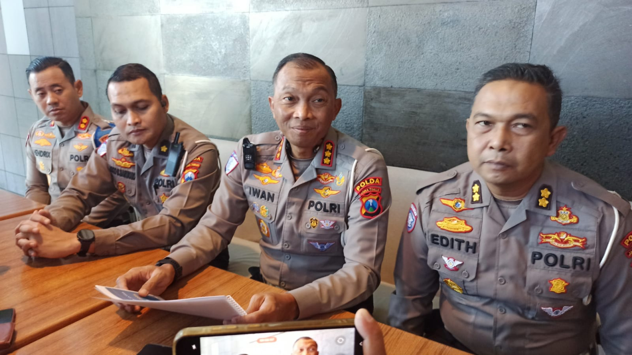 Dirlantas Polda Jatim Kombes Pol Iwan Saktiadi