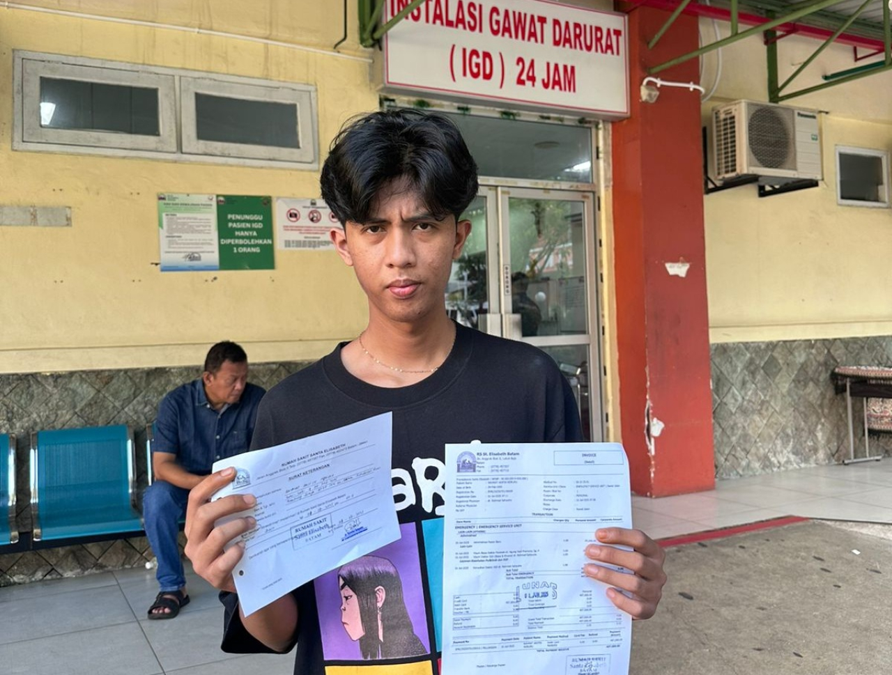 RAN, korban pengeroyokan di Batam Center
