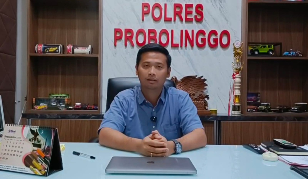 Kasat Reskrim Polres Probolinggo, AKP Putra Adi Fajar Winarsa