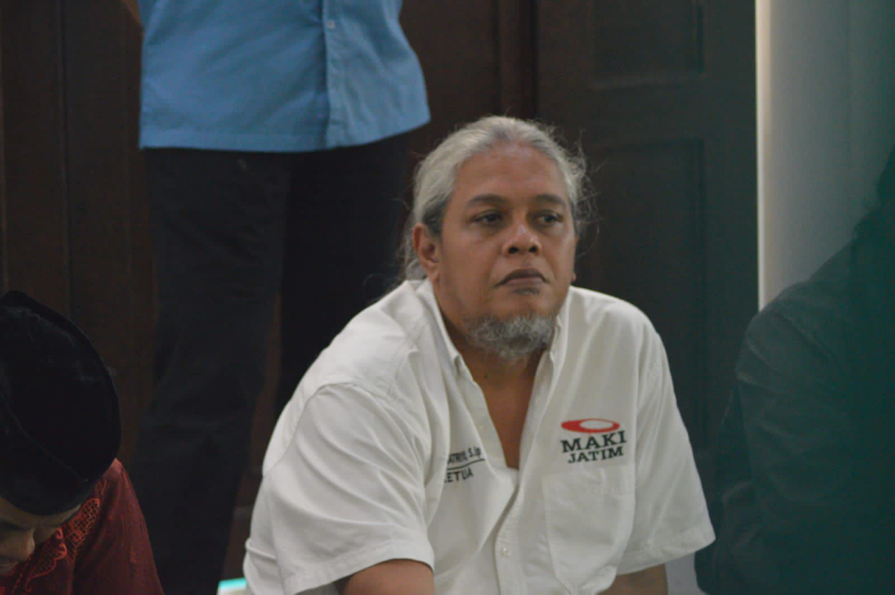 Ketua MAKI Korwil Jatim Heru Satriyo