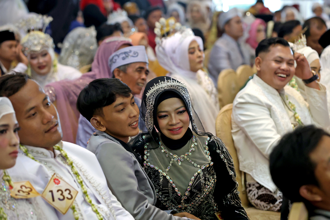 Nikah massal di Surabaya yang digelar Pemkot Surabaya