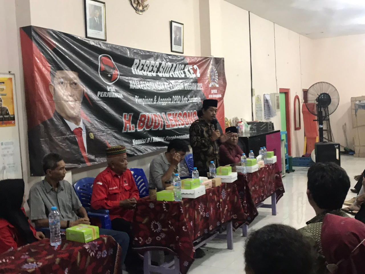 Anggota DPRD Kota Surabaya, Budi Leksono, menggelar agenda reses di RW 05, Kelurahan Pucang Sewu, Kecamatan Gubeng