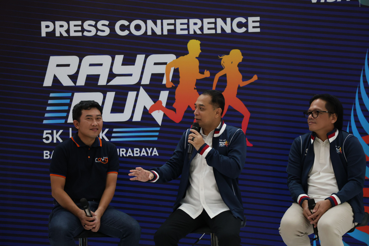 Pemerintah Kota (Pemkot) Surabaya menyambut baik gelaran "Raya Run"