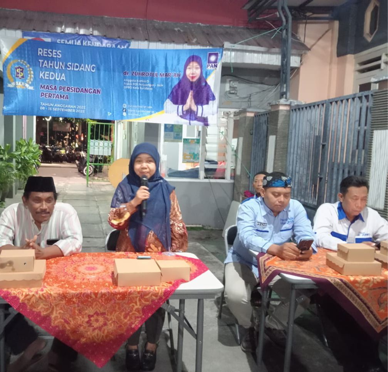 Anggota Komisi D DPRD Kota Surabaya, Zuhrotul Mar’ah, menggelar reses di wilayah Peneleh