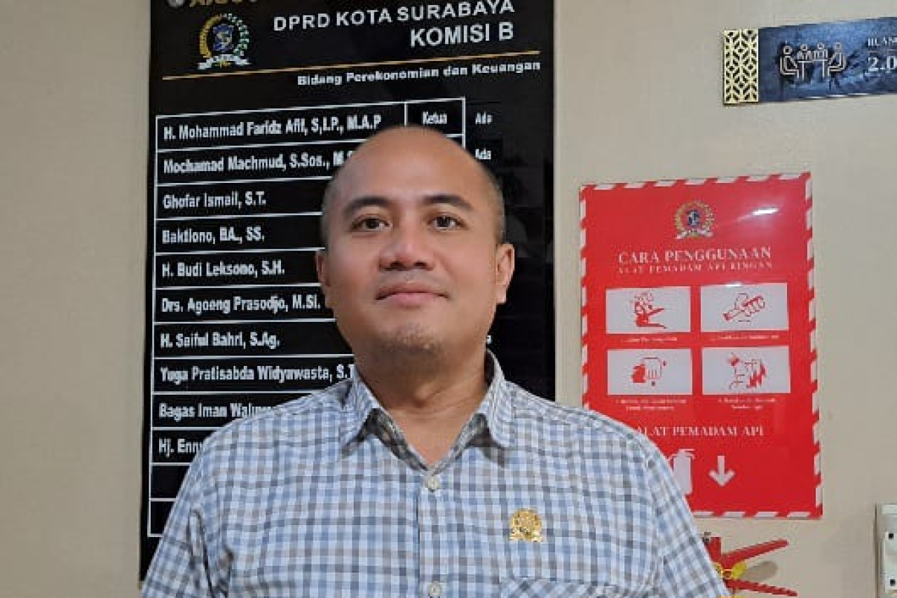 Ketua Pansus Raperda KBS Yuga Pratisabda Widyawasta