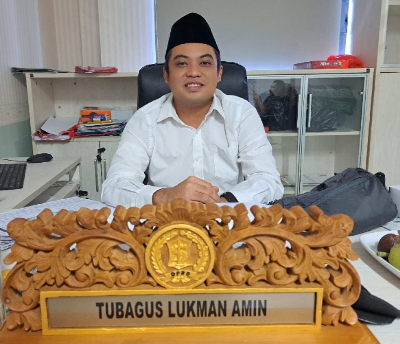 Ketua Fraksi PKB DPRD Surabaya, Tubagus Lukman Amin