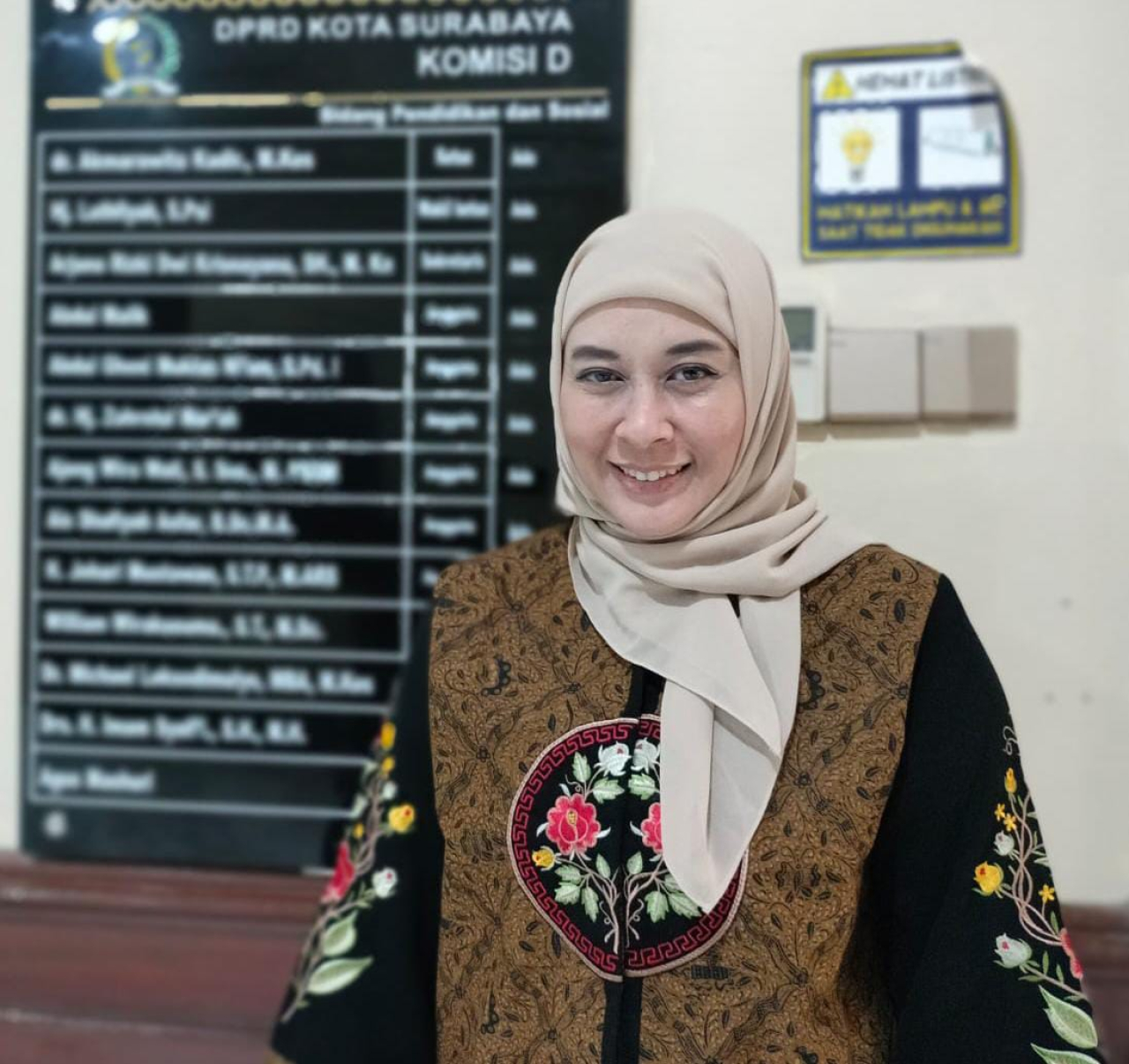 Ajeng Wira Wati, anggota DPRD Surabaya