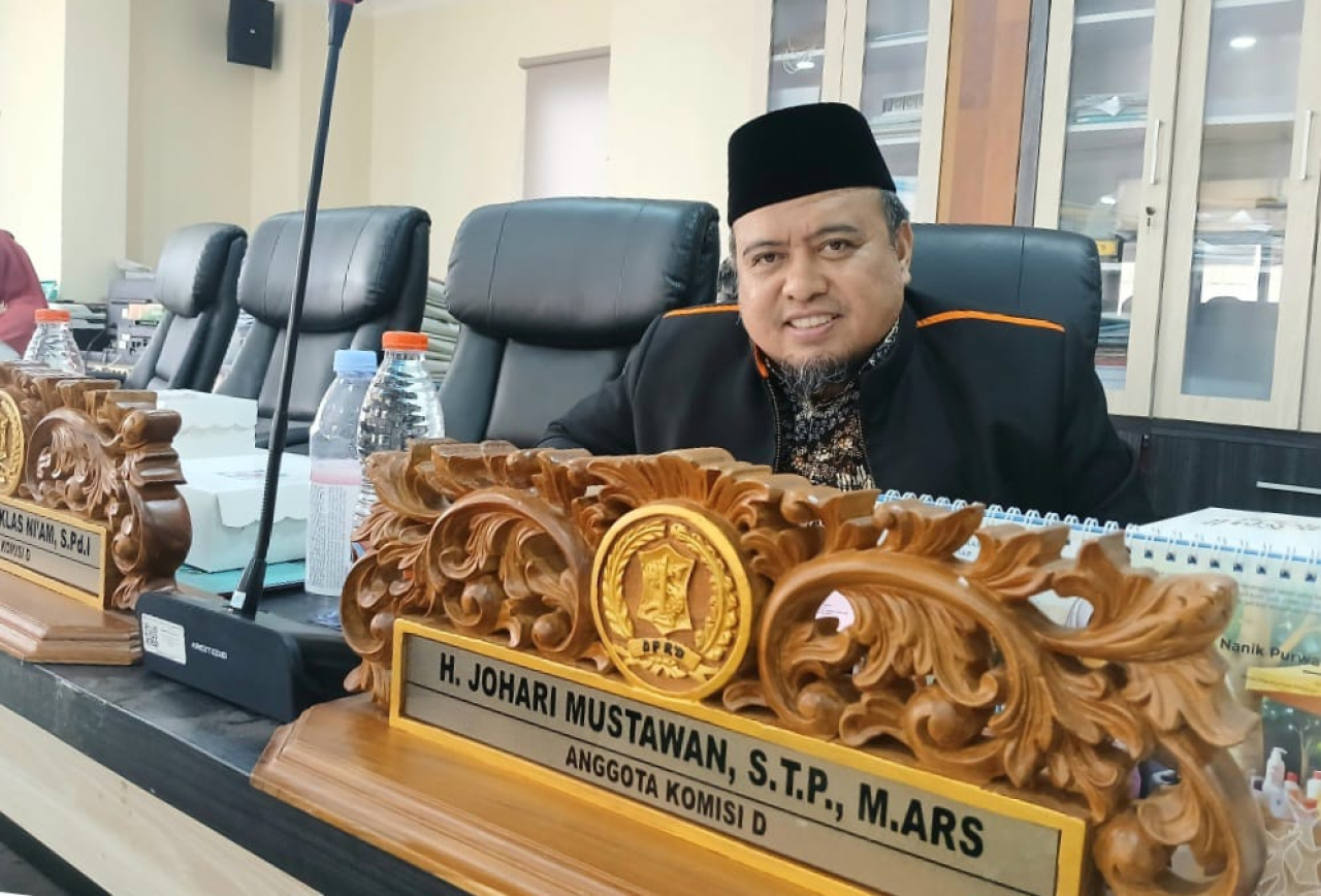 Anggota Komisi D DPRD Kota Surabaya dari Fraksi PKS, Johari Mustawan