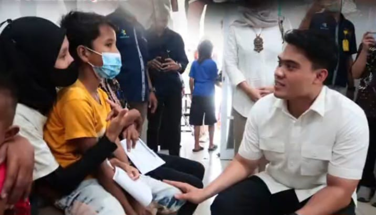Anggota DPRD Jawa Timur, Cahyo Harjo Prakoso meninjau prgram CKG
