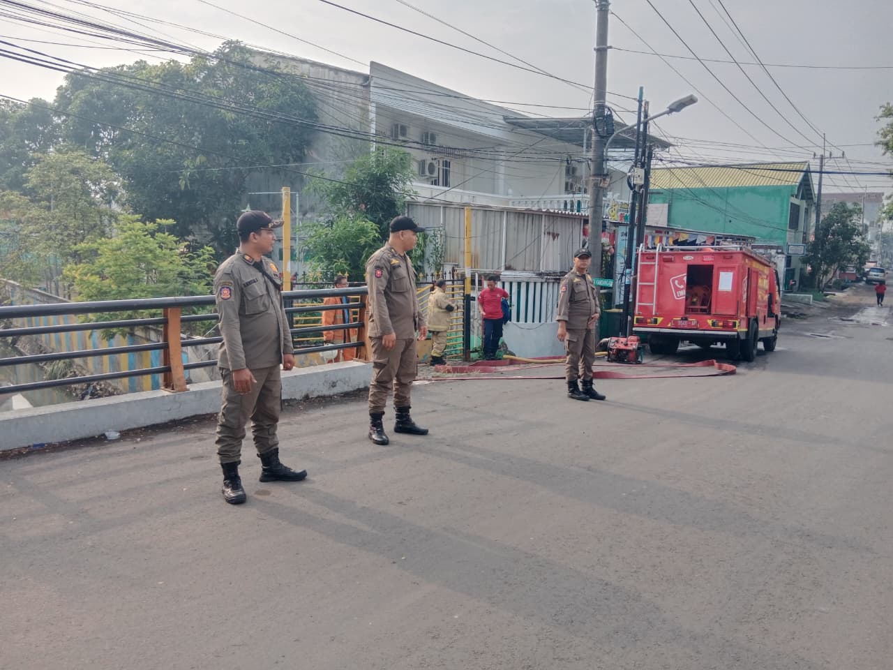 Badan Penanggulangan Bencana Daerah (BPBD) menggelar simulasi penanganan kedaruratan