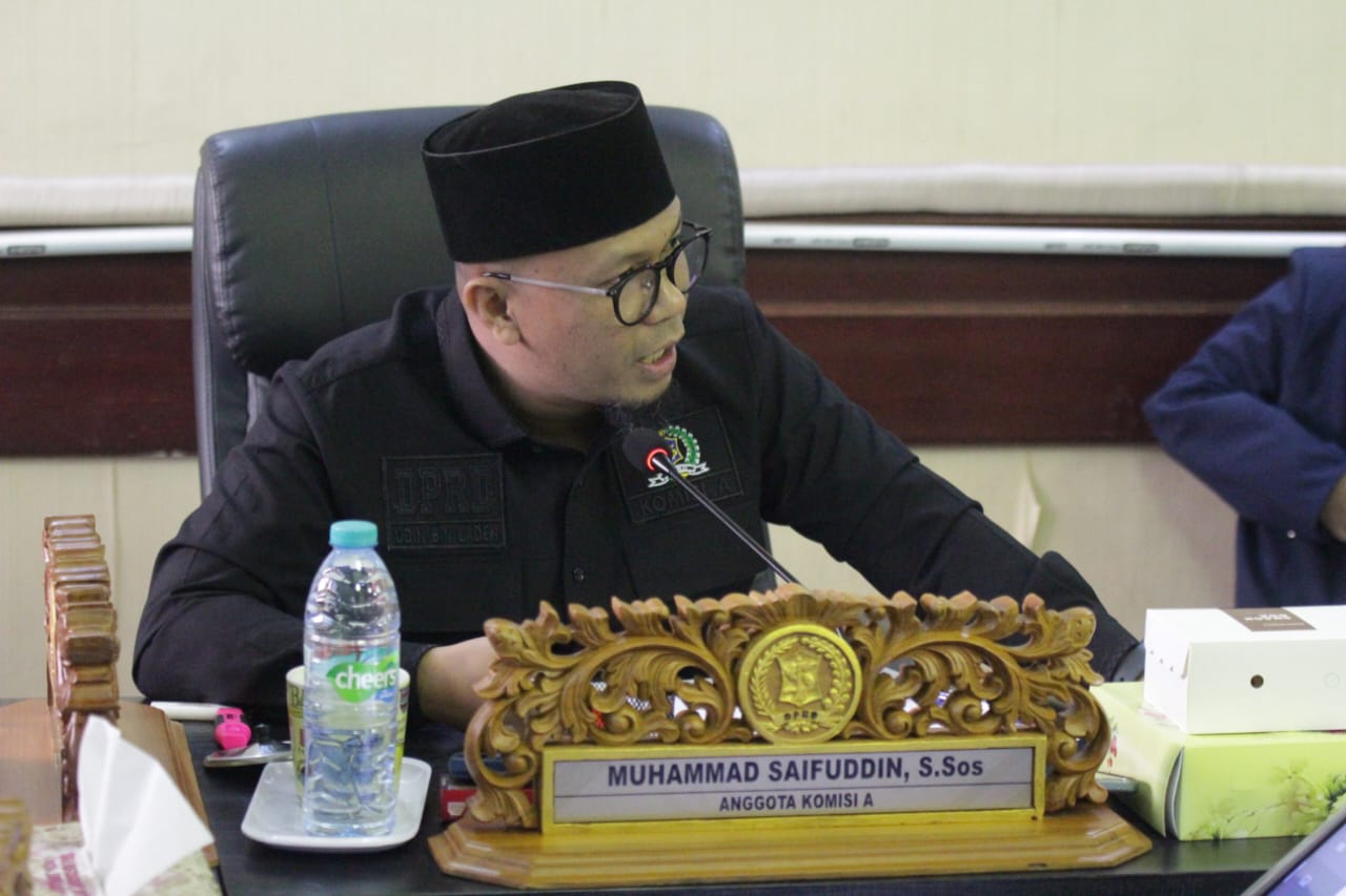 Ketua Pansus, Muhammad Saifuddin