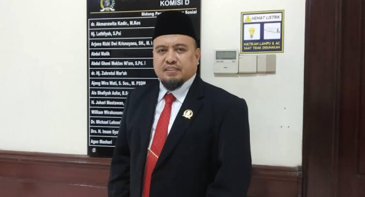 Anggota Komisi D DPRD Surabaya, Johari Mustawan