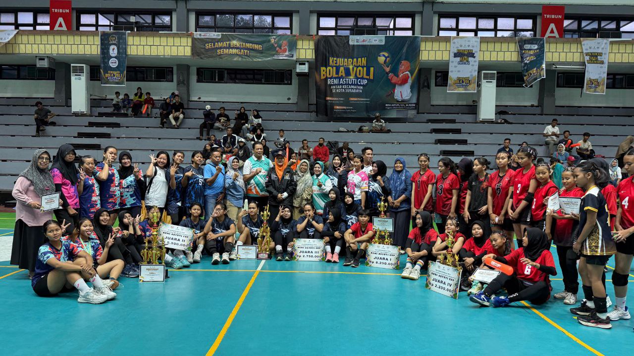 Kejuaraan bola voli putri Reni Astuti Cup 2025 resmi berakhir Sabtu, 29 November 2025