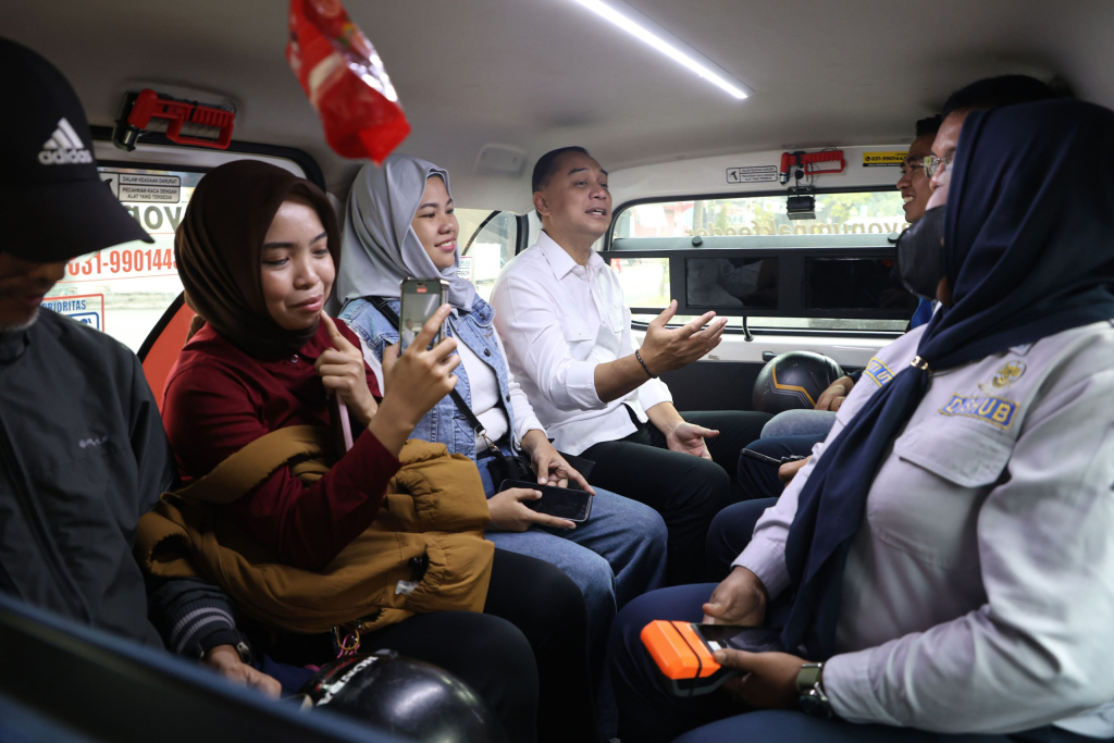 Eri Cahyadi sidak angkutan Wira Wiri