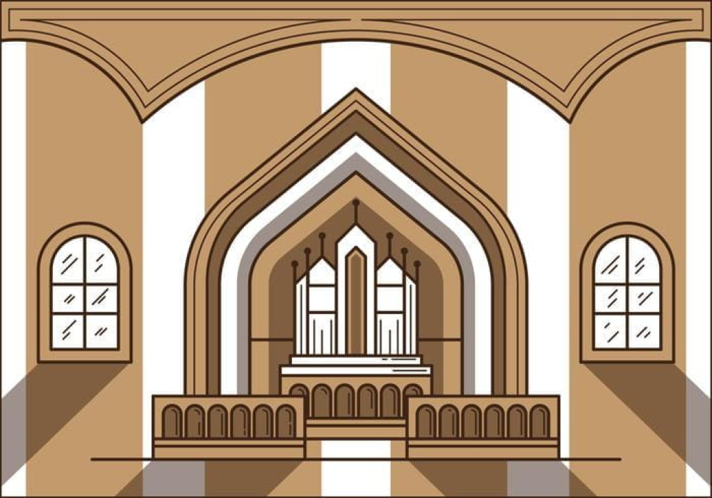 ilustrasi gereja