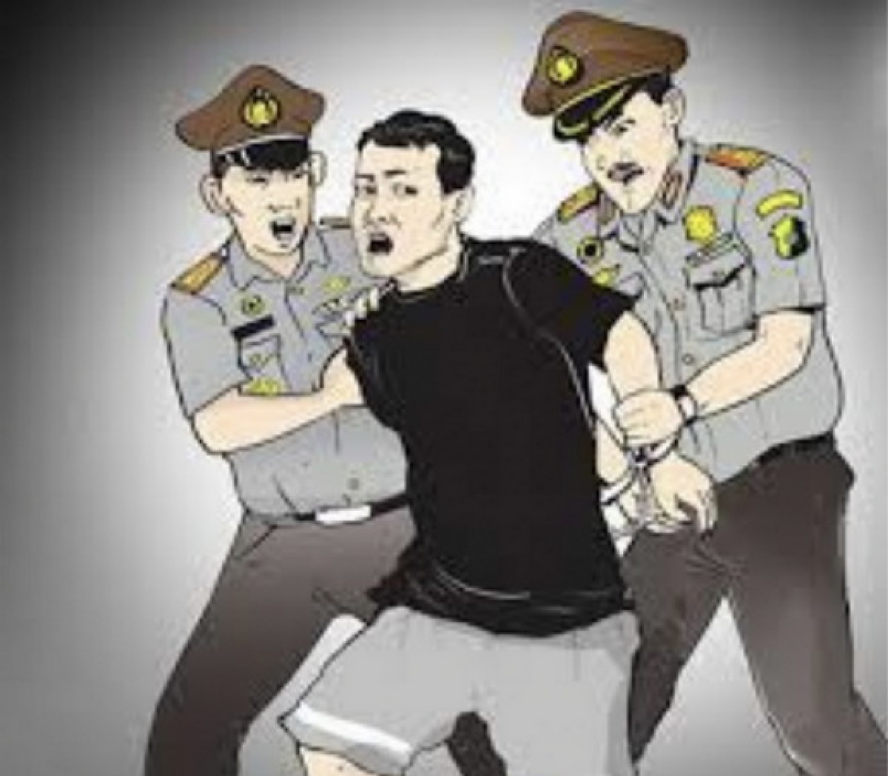 Ilustrasi penangkapan