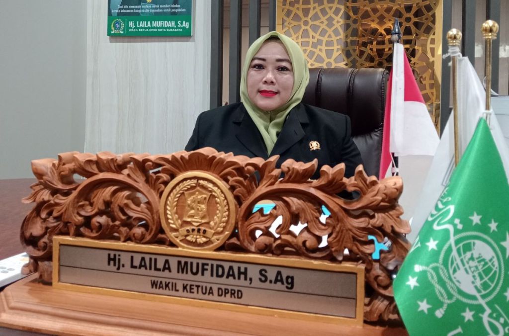 Wakil Ketua DPRD Kota Surabaya, Laila Mufidah,