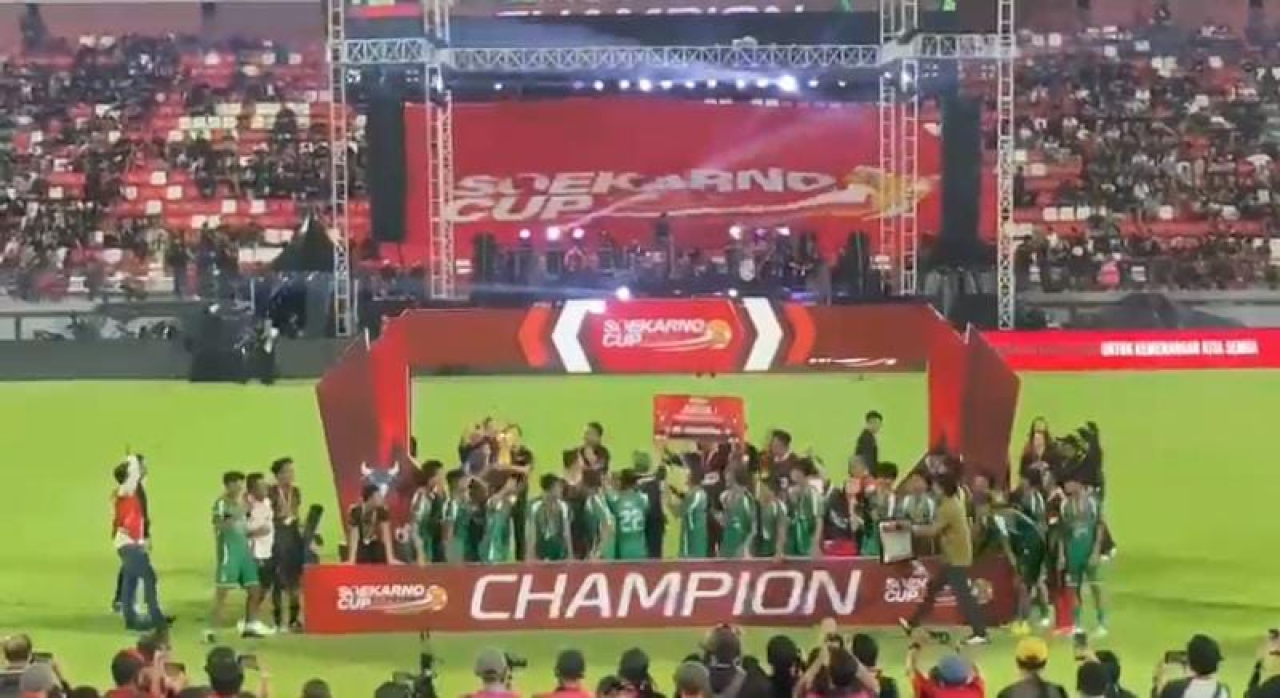 Banteng Jawa Timur keluar sebagai pemenang di final Liga Kampung Soekarno Cup II 2025