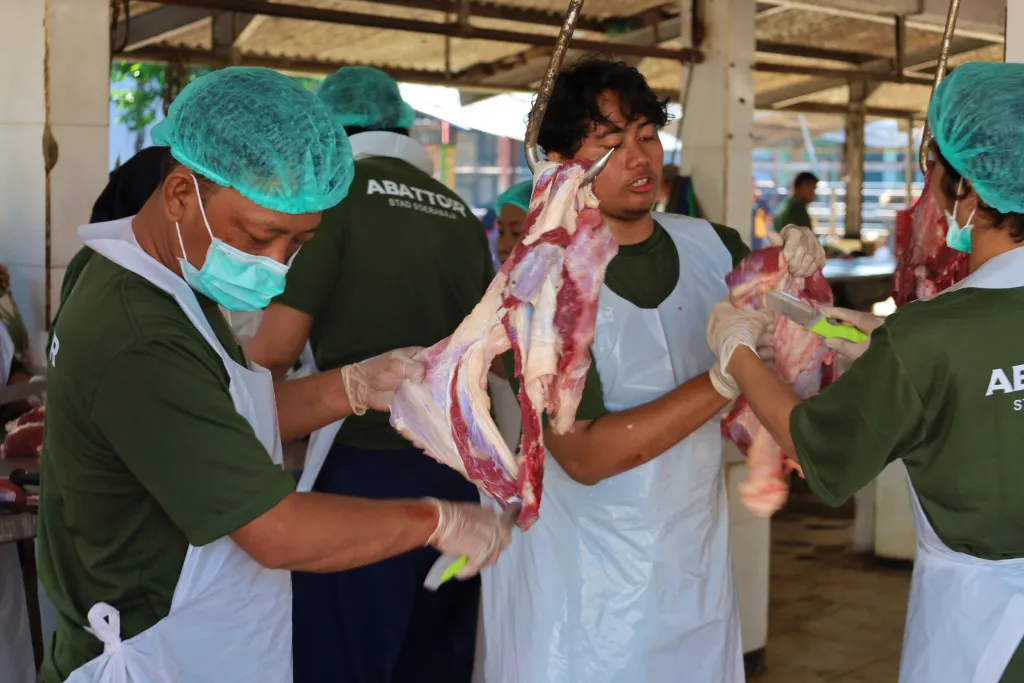 RPH TOW Siap Beroperasi, Pasokan Daging Surabaya Tetap Aman