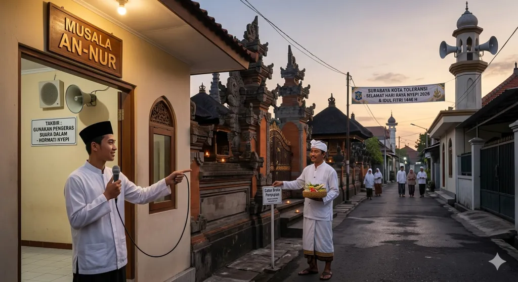 Baca juga : Hormati Nyepi 2026, Wali Kota Eri Cahyadi Imbau Takbiran di Sekitar Pura Tak Gunakan Pengeras Suara Luar