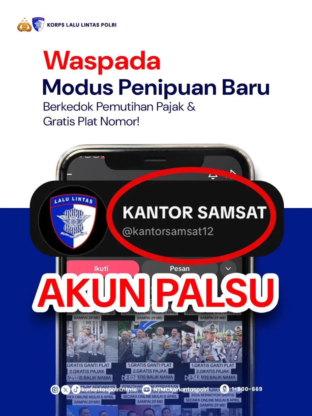 Baca juga : Jangan Tertipu! Korlantas Pastikan Pemutihan Pajak 2026 Online Gratis Itu Hoaks