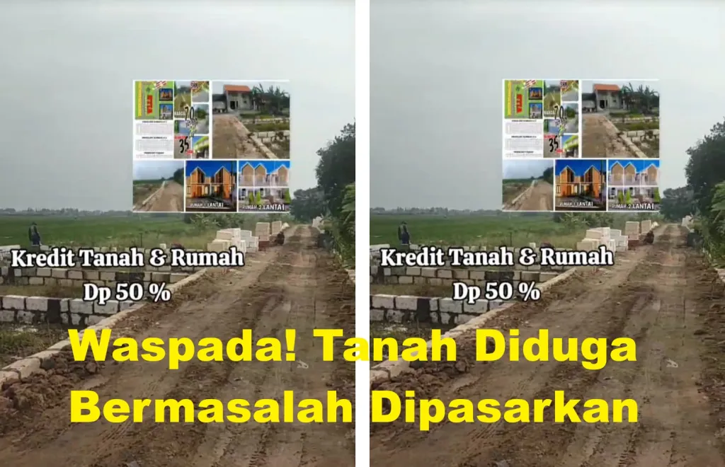 Baca juga : Masih Nekat Beroperasi, Bisnis Kavlingan di Urangagung Sidoarjo Diduga Langgar Aturan, Warga Wajib Hati-hati!