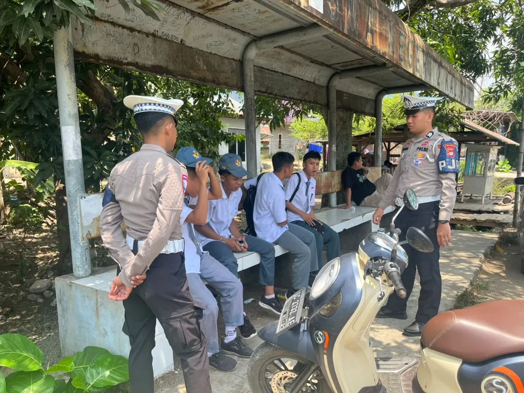 Dari Sekolah Polantas Polda Sulbar Tanamkan Disiplin dan Keselamatan Sejak Dini